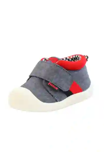 Zapatilla Urbana Velcro Preandante Niño 829 Azul 18