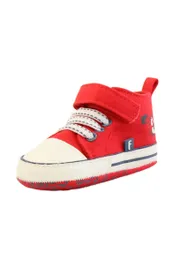 Zapatilla Urbana Velcro Elástico Newborn Niño 821 Rojo 15