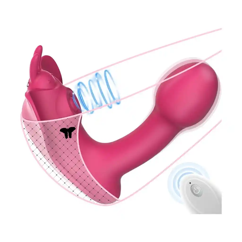 Vibrador Y Succionador A Control Mambo