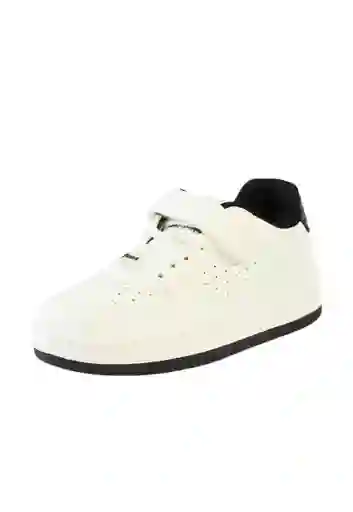 Zapatilla Sportvelcro Elástico Junior Niño 934 Blanco 36