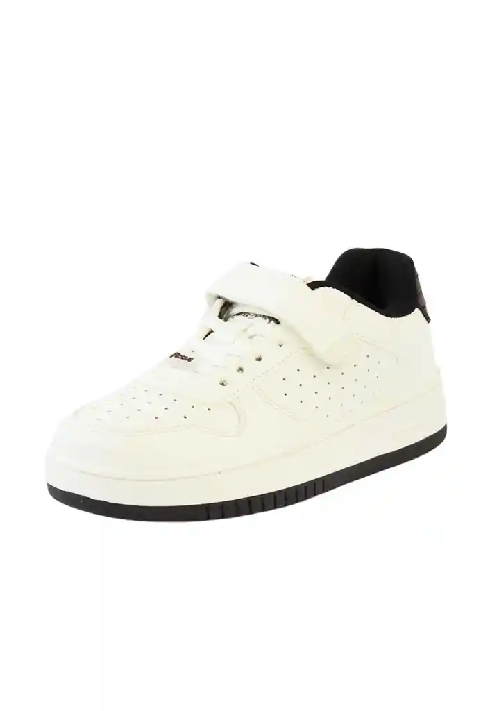 Zapatilla Sportvelcro Elástico Junior Niño 934 Blanco 35