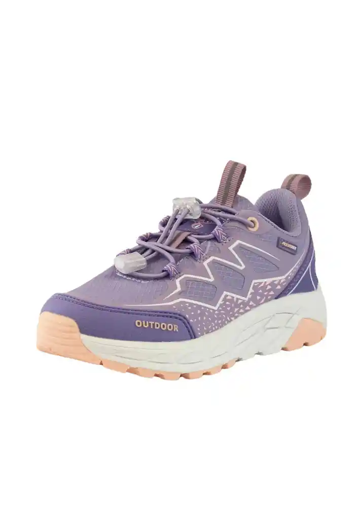 Zapatilla Outdoor Ficcustex   Elástico  Junior Niña 914 Lila 35