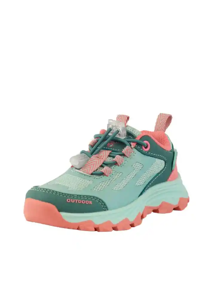 Zapatilla Outdoor Ficcustex   Elastico  Junior Niña 913 Menta 36