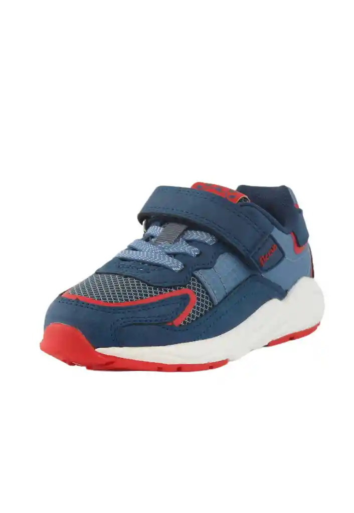 Zapatilla Sport Velcro Elástico Kids Niño 900 Denim 28