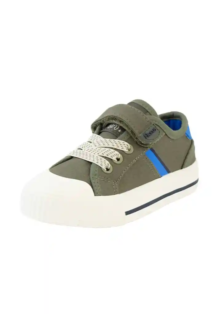 Zapatilla Urbana 2 Velcros Kids Niño 887 Verde 25