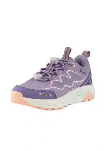 Zapatilla Outdoor Ficcustex   Elastico  Kids Niña 868 Lila 26