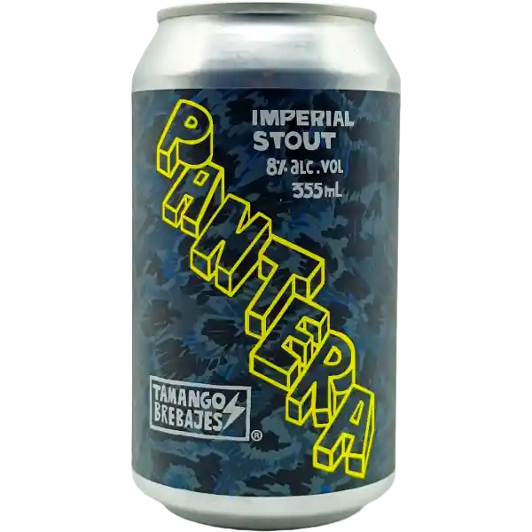 Cerveza Tamango Brebajes Pantera 8.0º G.l. 355cc