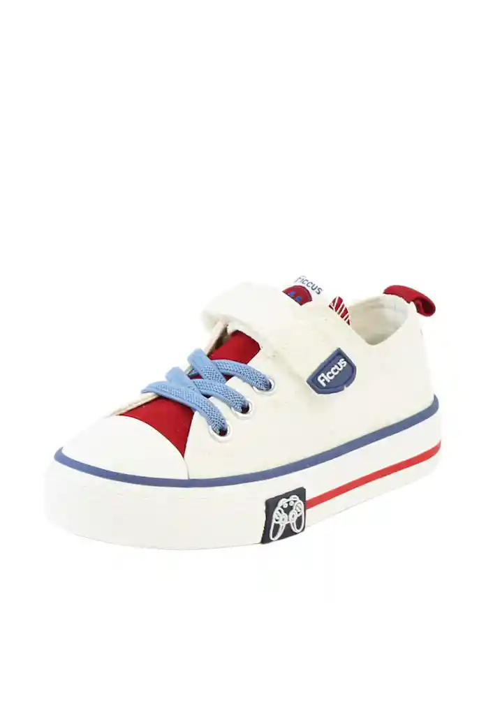 Zapatilla Solar Velcro Elástico Kids Niño 947 Azulino 28