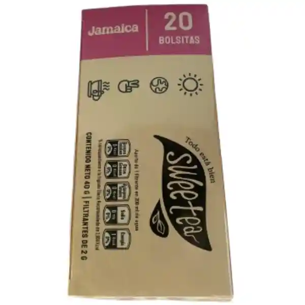 Té De Jamaica 20 Bolsitas