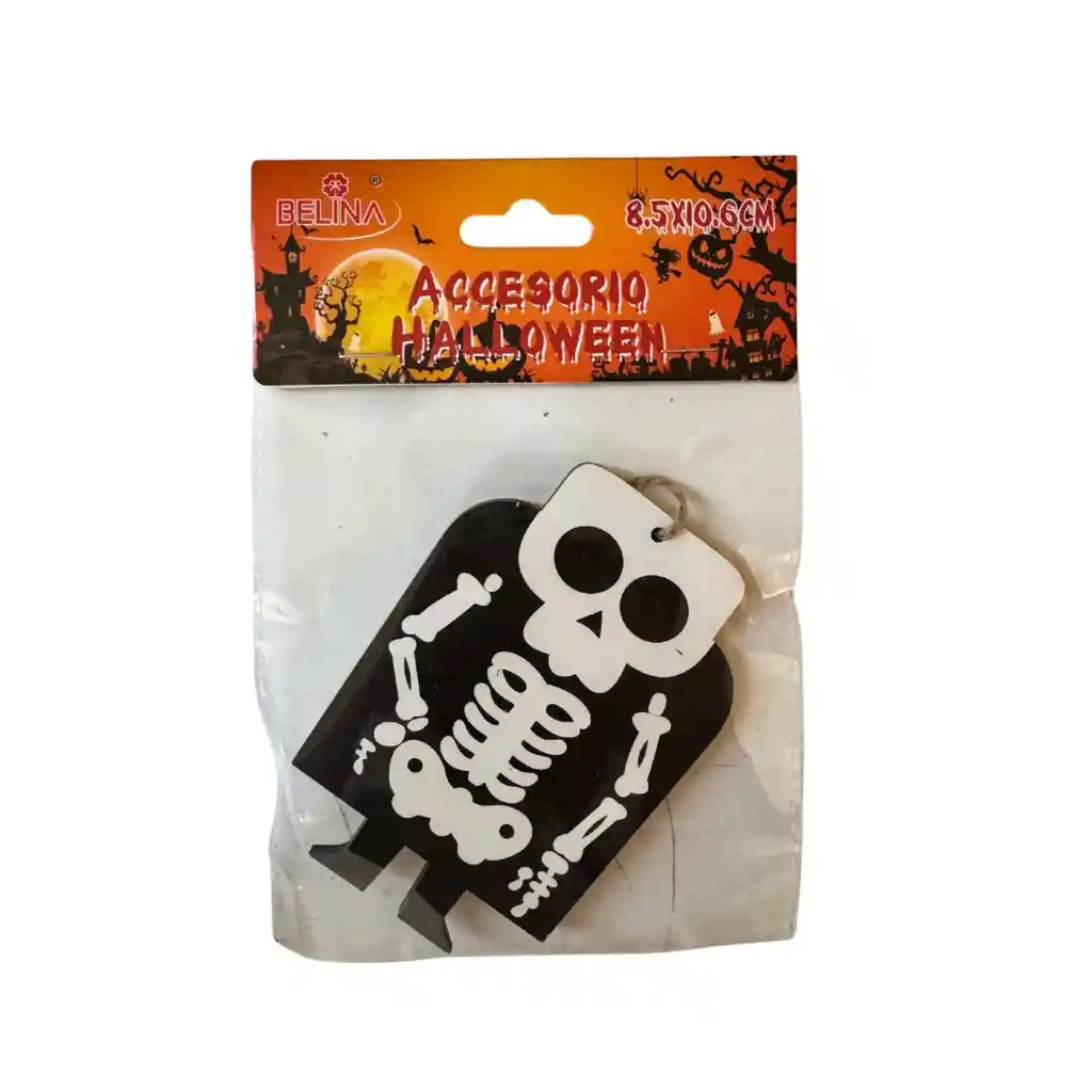 Colgante De Madera Halloween