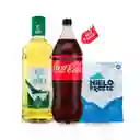 Promo Alto 1,0 Lt + Coca Zero 3,0 Lt + 2 Kg Hielo
