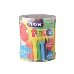 Maxi Crayones Cera Pekes 24 Colores