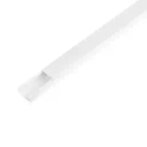 Canaleta Plastica Blanca Pvc 17x35mm 2mts