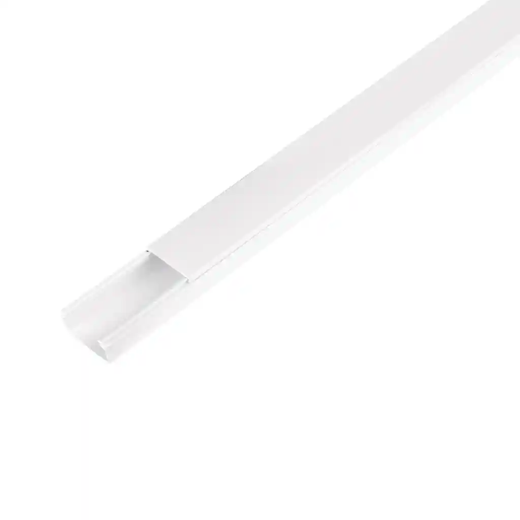 Canaleta Plastica Blanca Pvc 17x35mm 2mts