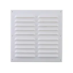 Celosia Ventilacion Pvc Blanco 30x30cms