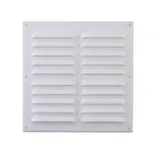 Celosia Ventilacion Pvc Blanco 30x30cms