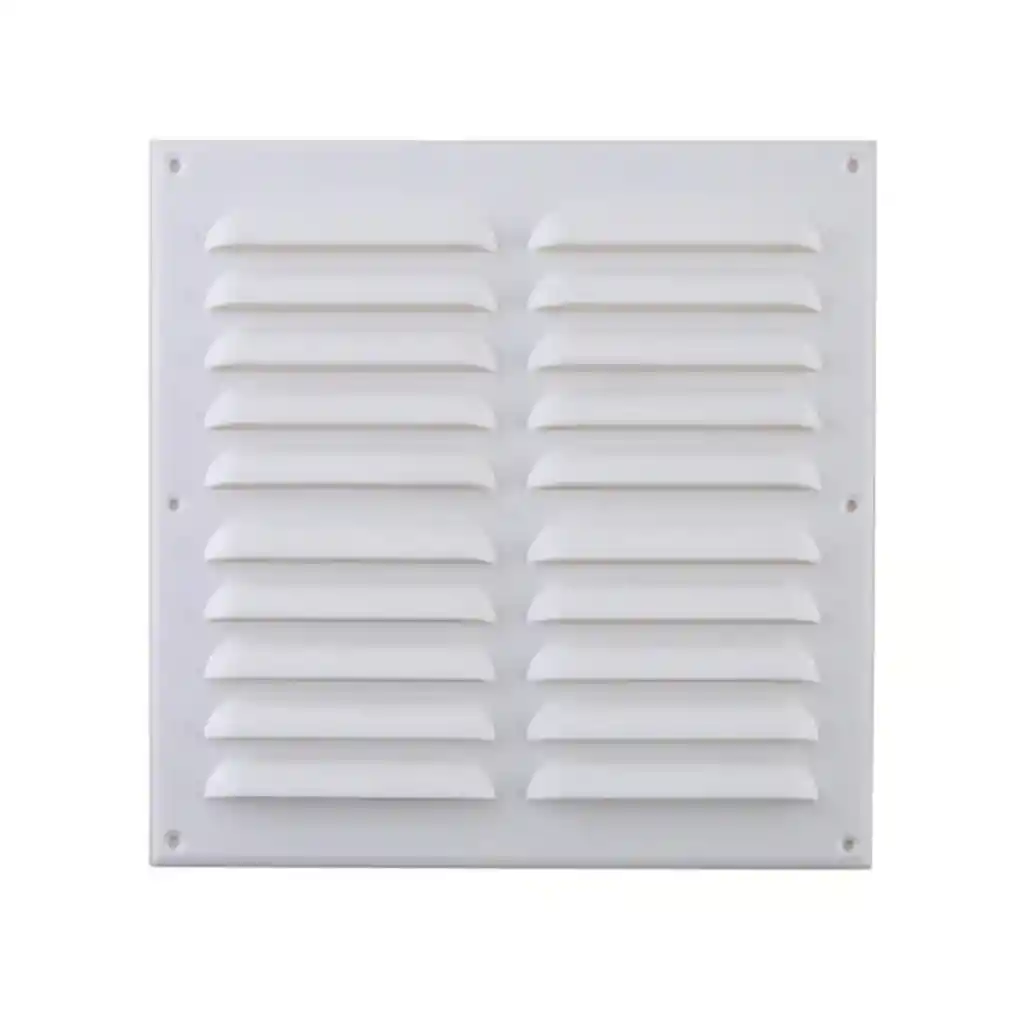 Celosia Ventilacion Pvc Blanco 30x30cms