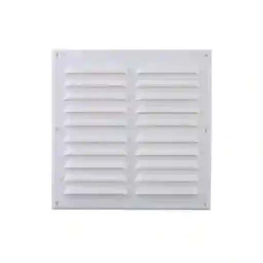 Celosia Ventilacion Pvc Blanco 20x20cms