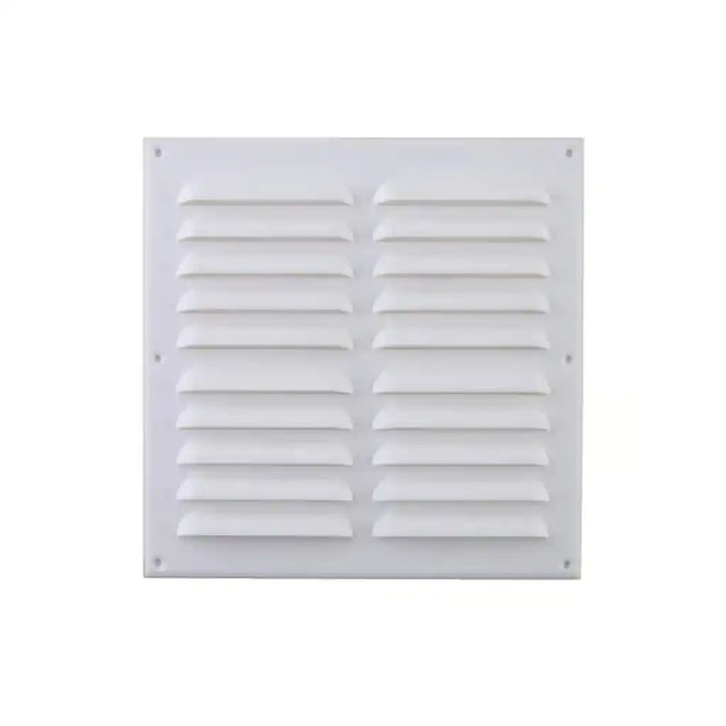 Celosia Ventilacion Pvc Blanco 20x20cms