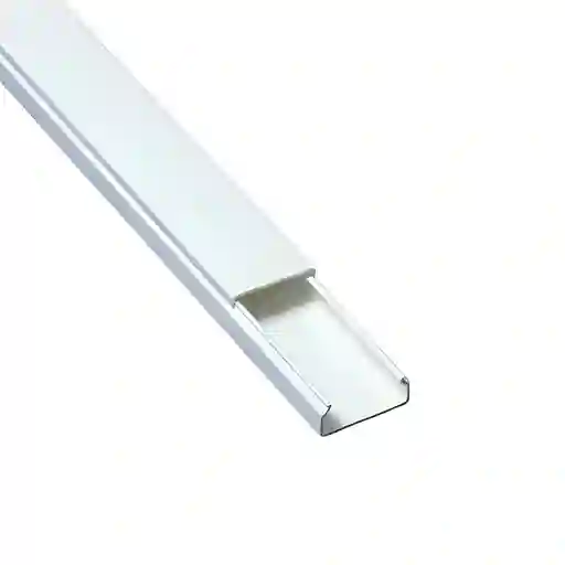 Canaleta Pvc 20x10mm Blanca 2mts