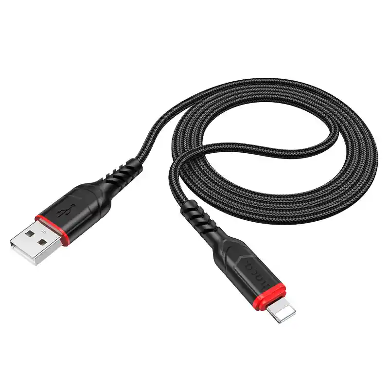 Cable Hoco X59 Usb A Lightning 2m Reforzado