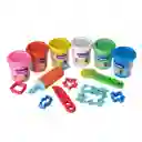 Set De Masitas Con Herramientas Pekes 6 Colores