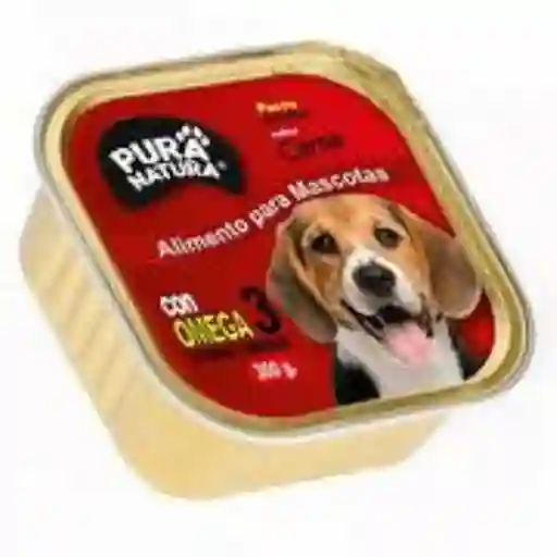 Pura Natura Alimento Humedo Para Perro Carne 300g