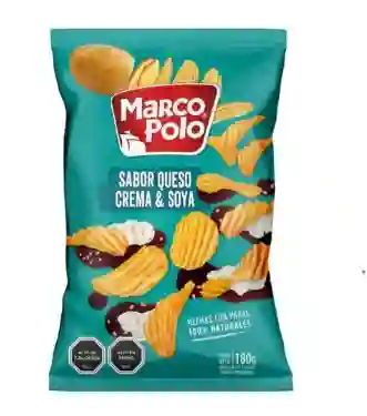 Marco Polo Sabor Queso Crema Y Soya 180g