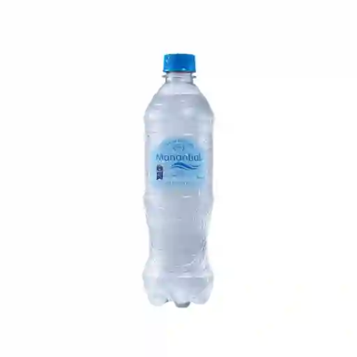 Agua Con Gas 600 Ml Manantial