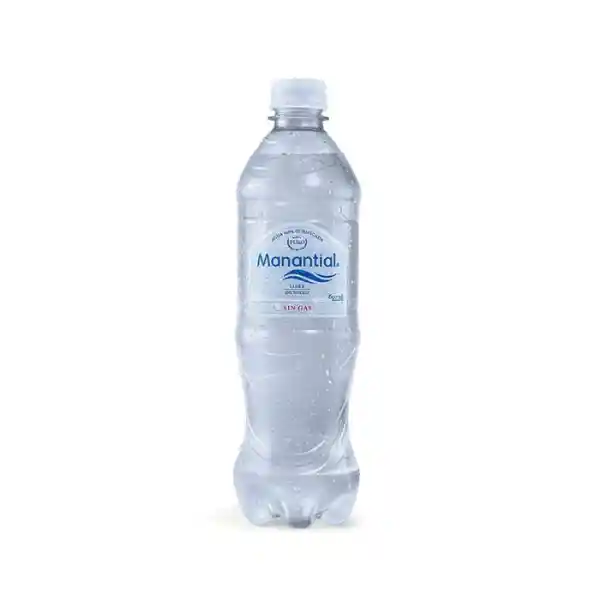 Agua Sin Gas 600 Ml Manantial