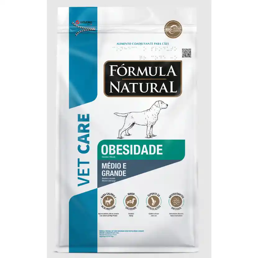 Fórmula Natural Obesidad Para Perros Mini Y Pequeño