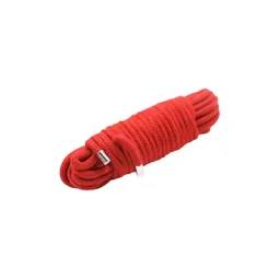 Cuerda Para Bondage De Algodón 10 Mts - Roja