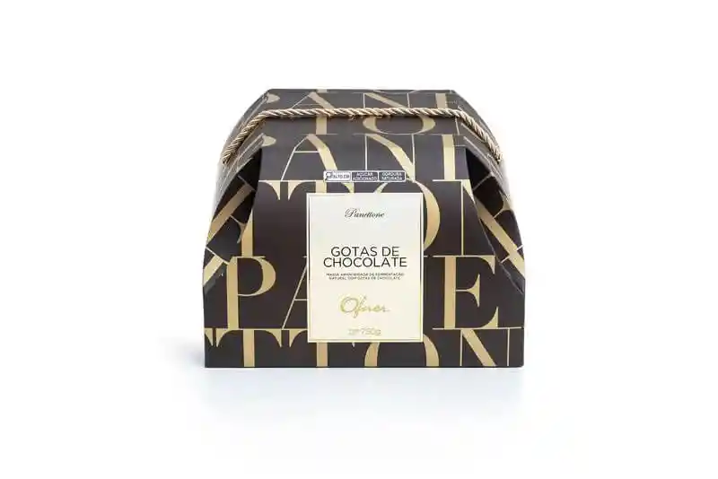 Panettone De Gotas De Chocolate Premium 750g