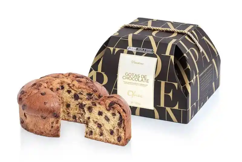 Panettone De Gotas De Chocolate Premium 750g