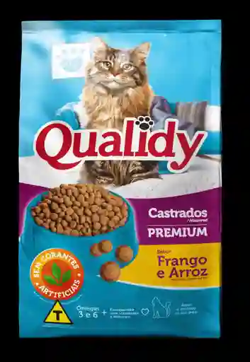 Qualidy Gato Castrado Sabor Pollo Y Arroz