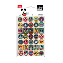 Sticker Foil Mickey Amigos 70 Stickers 2 Laminas