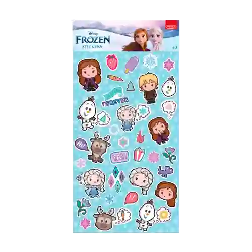 Stickers Frozen Con Relieve Foil 33 Stickers