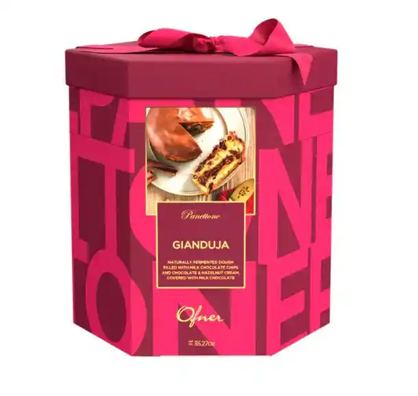 Panettone Crema De Avellana Y Chocolate (gianduja) 1kg