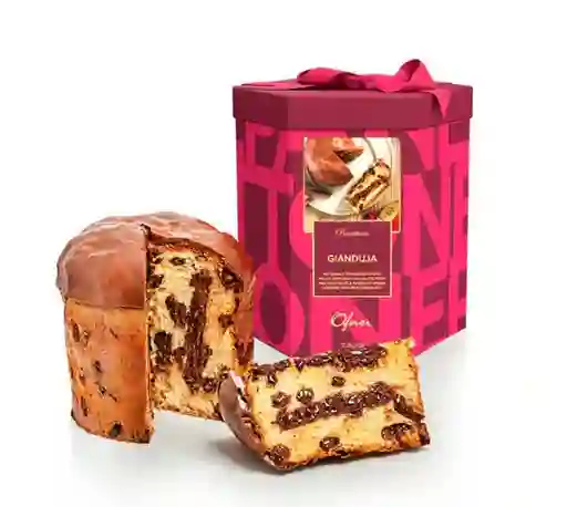 Panettone Crema De Avellana Y Chocolate (gianduja) 1kg