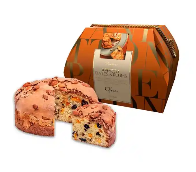 Panettone Damasco Y Datiles 750 Grs