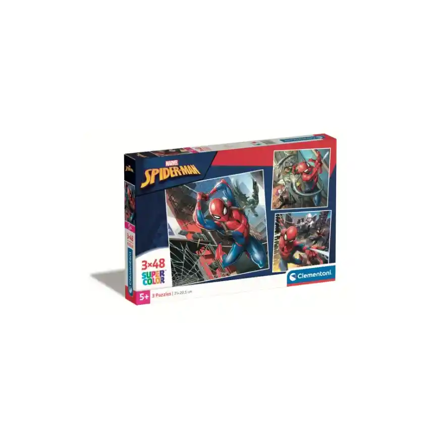 Puzzles 3x48 Piezas - Spiderman