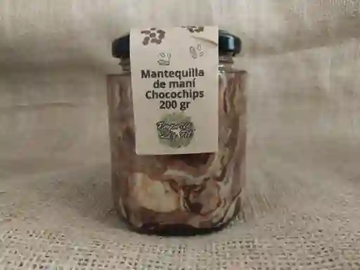 Mantequilla De Maní Chocochips, 200 Gr