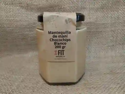 Mantequilla De Maní Chocochips Blanco, 200 Gr