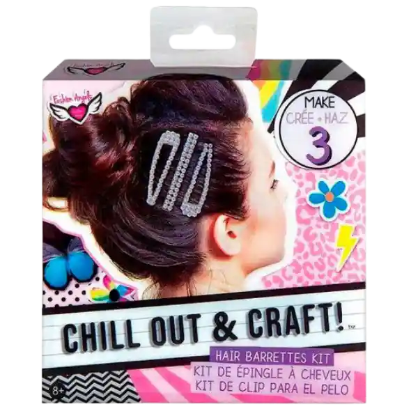 Fashion Angels Kit De Clip Para El Pelo ¡haz! 3ú.