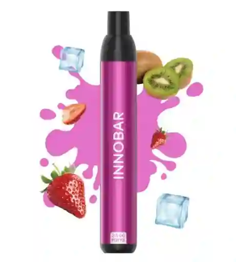 Vaper Innobar 2500 Puffs – Strawberry Kiwi