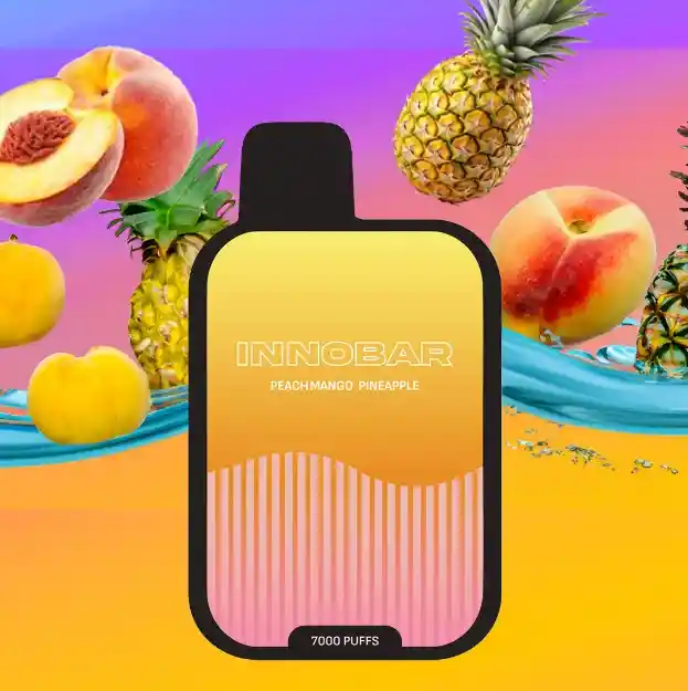 Vaper Innobar 7000 Puffs – Peach Mango Pineapple