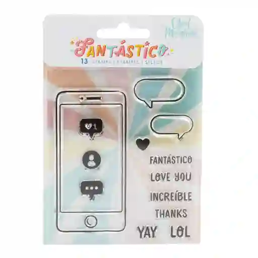 Sello American Crafts Fantastico Con 13 Piezas