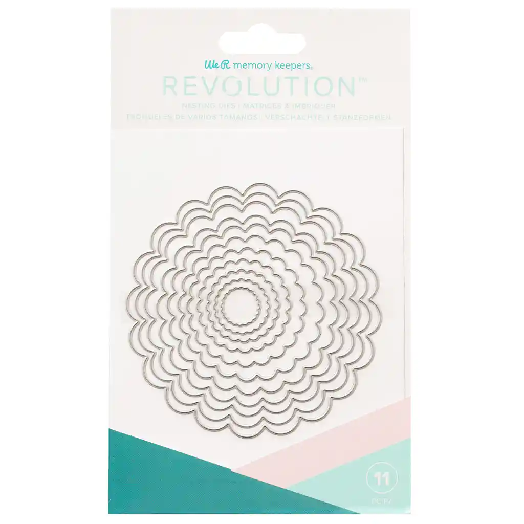 We R Revolution Troqueles De Corte Forma Scallop (11 Piezas)