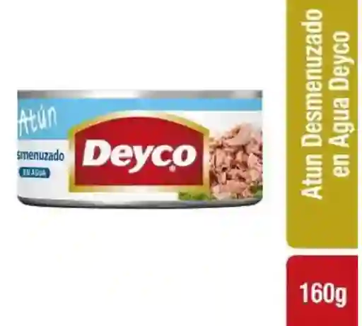 Atun Desmenuzado En Agua Deyco 160g