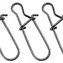 Duolock Fastlock Snap Para Pesca Silver Wave Niquel #1 (x10)